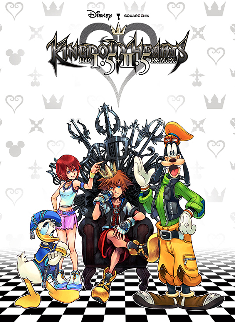 Kingdom Hearts HD 1.5 + 2.5 ReMIX Packshot