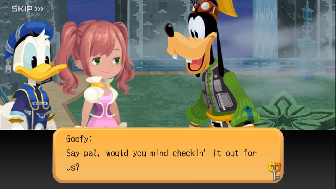 Kingdom Hearts Unchained χ Screenshot