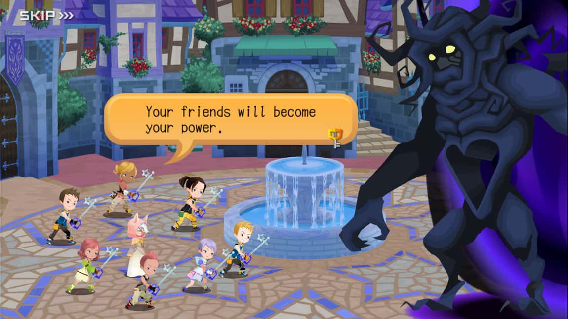 Kingdom Hearts Unchained χ Screenshot