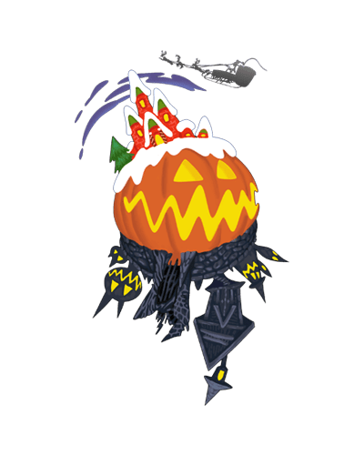 KINGDOM HEARTS Halloween Town