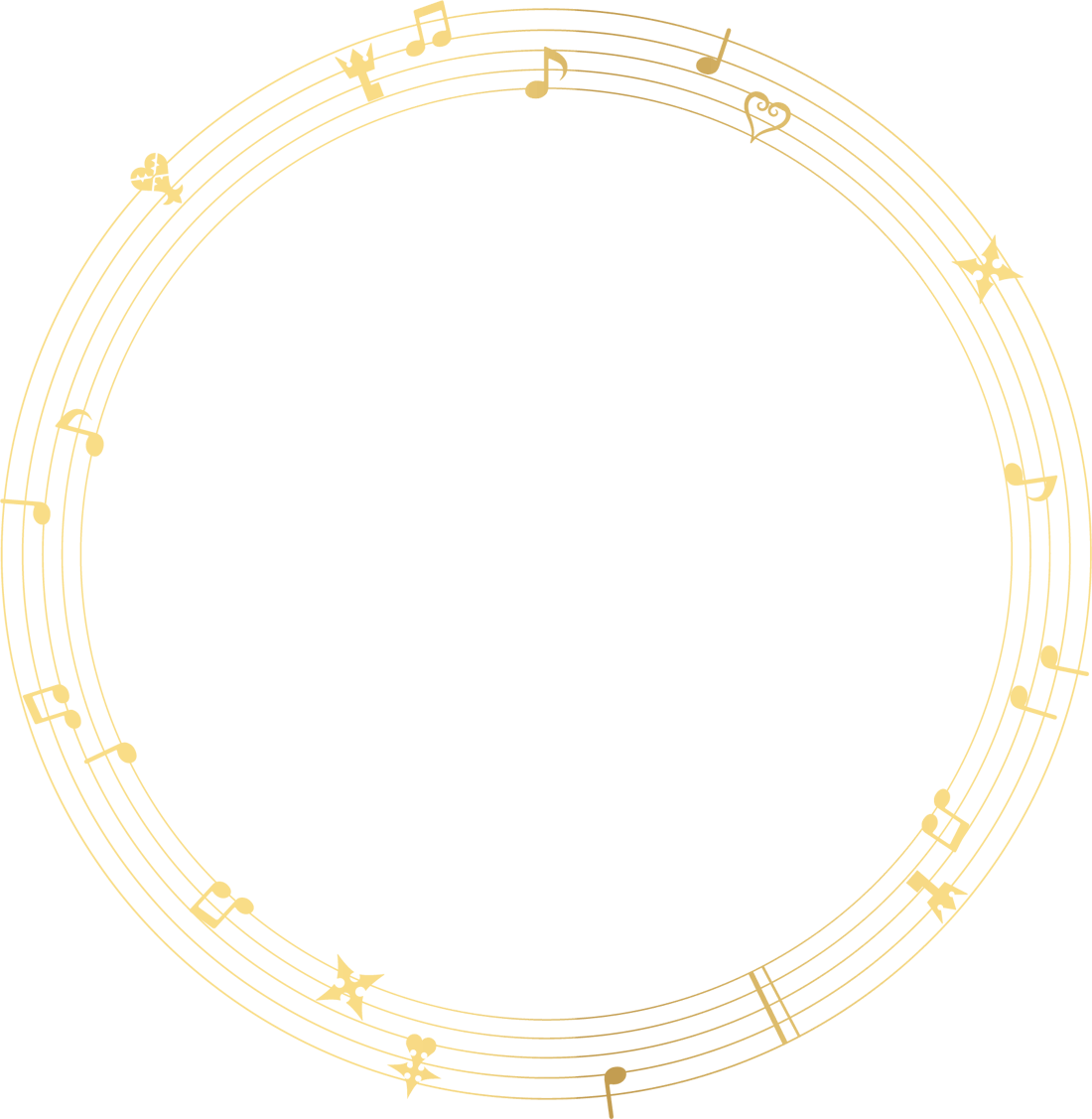 KINGDOM HEARTS Melody of Memory - Music Staff and Notes